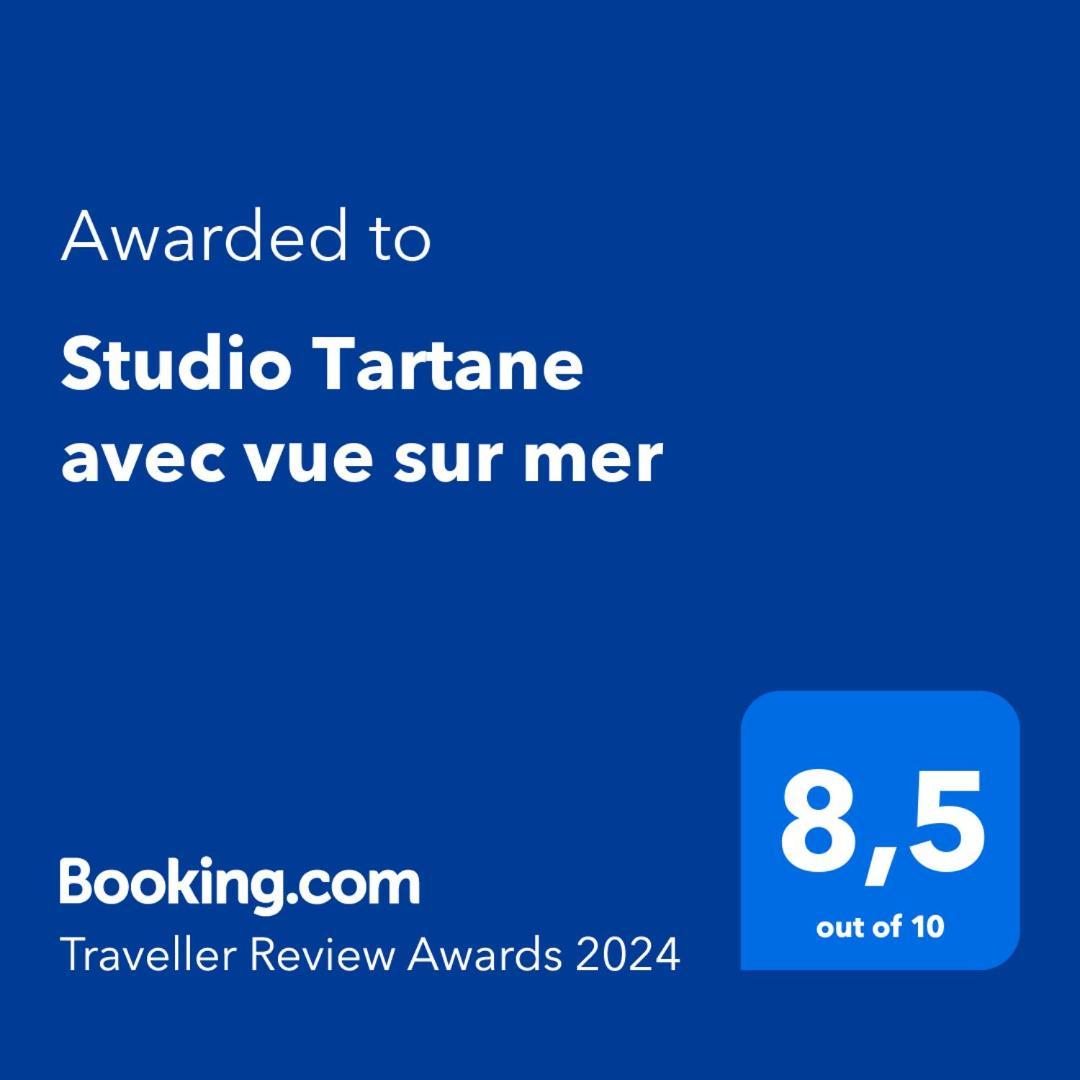 Studio Tartane avec vue sur mer Trinite  Esterno foto